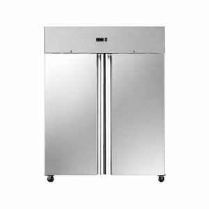 Edelstahl-Kühlschrank Positiv GN 2/1 - 1400 L - Dynasteel