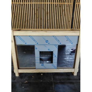 Hotte Kubiek 900 Led Zonder Motor 1400 Dynasteel - Pro Ontwerp & Kwaliteit