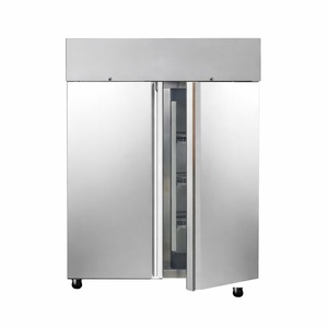 Edelstahl-Kühlschrank Positiv GN 2/1 - 1400 L - Dynasteel