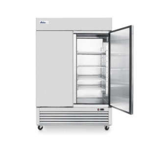 Stainless Steel Positive Refrigerated Cabinet Kitchen Line GN 2/1 - 1300 L - HENDI