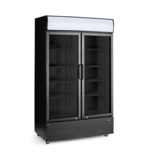 Positive Kühlschrank - 2 Türen - mit Canopy - HENDI