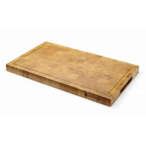 Presentatieplank Eindkorrelhout - 325 x 267 mm - HENDI