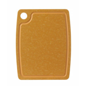 Schneidebrett - Braunes Holzfaser - 370 x 275 mm - HENDI