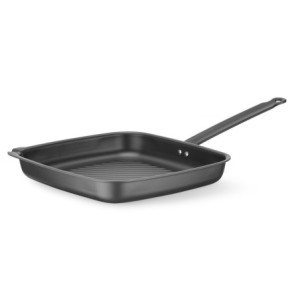 Geribbelde vierkante grillpan - 480 x 282 mm - HENDI