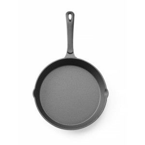 Ronde Gietijzeren Pan - ø 250 mm - HENDI