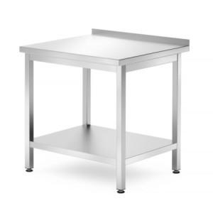 Wandtafel Profi Line met plank - D 700 x B 800 mm - HENDI