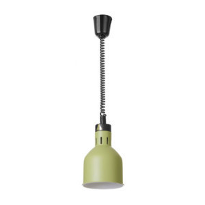 Adjustable Cylindrical Heat Lamp - Green - HENDI