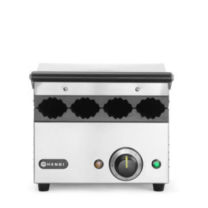 Contactgrill voor Hotdogs en Wraps - HENDI