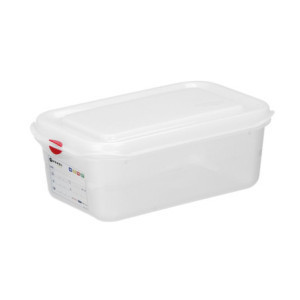 Bac GN 1/4 Transparant in PP - 2,8 L - HENDI