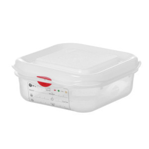 Bac GN 1/6 Transparant in PP - 1,1 L - HENDI