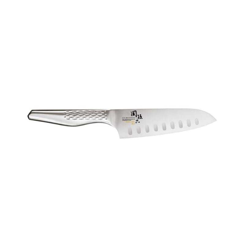 Messer Santoku mit Alveolen Seki Magoroku Shoso 16,5 cm - Präziser und robuster Schnitt