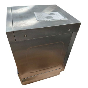 Professionele Vaatwasser met Spoelmiddeldoseerder en Reinigingsmiddel - 40 x 40 cm - Dynasteel