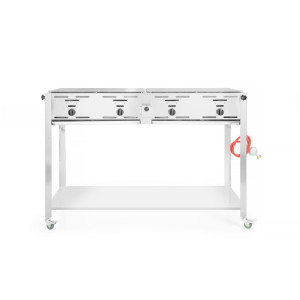 Barbecue op Gas Grill-Master Quattro - 4 Branders Gereviseerd