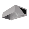 Afzuigkap Cubique 900 Led Zonder Motor - Dynasteel KP 9/12L-LEDB-IMPEX