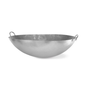 Wok met Dubbele Handgrepen - 700 mm diameter Gereconditioneerd