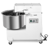 Knetmaschine 50 L mit abnehmbarem Kessel und hochklappbarem Kopf - Variable Geschwindigkeit - Dynasteel
