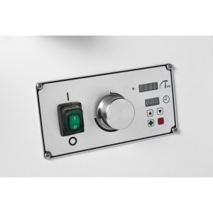 Knetmaschine 50 L mit abnehmbarem Kessel und hochklappbarem Kopf - Variable Geschwindigkeit - Dynasteel