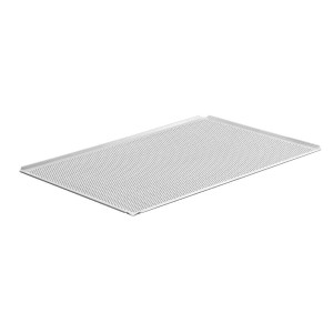 Perforiertes Aluminium-Backblech - L 600 x B 400 mm Aufbereitet