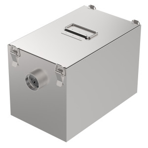 Stainless Steel Grease Trap - 38 L Refurbished | Fourniresto