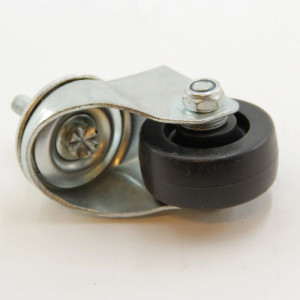 Roulette 60 mm zonder Rem Geplaatst op Pinnen - TEFCOLD