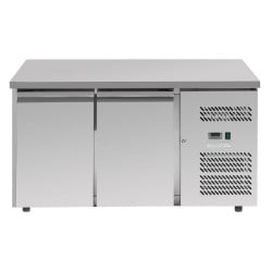 Positieve Koelwerkbank 2 Deuren - Diepte 600