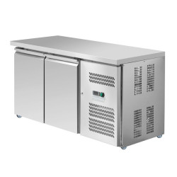 Positieve Koelwerkbank 2 Deuren - Diepte 600