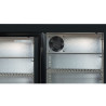 Refrigerated Back Bar 320 L 3 Sliding Glass Doors