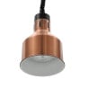 Pro Heat Lamp 250 W Ø 175 mm Copper | Dynasteel