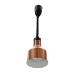 Profi-Wärmelampe 250 W Ø 175 mm Kupfer | Dynasteel