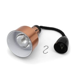 Warmtelamp Pro 250 W Ø 175 mm Koperkleurig | Dynasteel