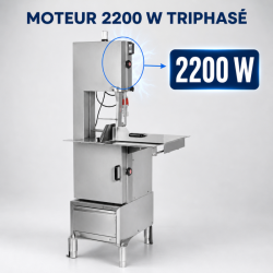 Botzaag Pro Dynasteel 2400 mm 2200 W 380 V Inox