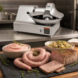 Cutter Horizontale Professionele 10 L 750 W — Dynasteel