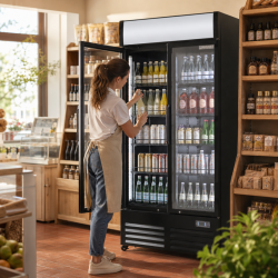 Getränkevitrine 736 L 2 Glastüren 2-8 °C R290