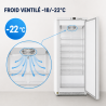 Vrieskast 590 L Geventileerde Koeling -18/-22°C