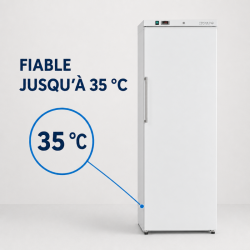 Geventileerde Koelkastkast 527 L +2/+8 °C — Volle Deur