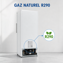 Geventileerde Koelkastkast 527 L +2/+8 °C — Volle Deur