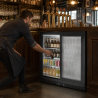 Achterbar Koelkast 208 L - 2 Schuifdeuren
