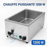 Bain-Marie Pro GN 1/1 20 L 1200 W Inox met Aftap