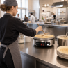 Elektrische Crêpe-Maschine Pro Ø 400 mm 3000 W — Gusseisenplatte