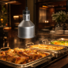 Lampe Verwarming Pro 250 W Ø 175 mm Roestvrij Staal Uiterlijk
