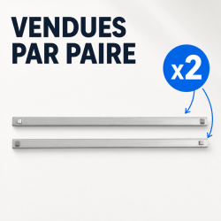 Paar geleiders 460 mm voor gekoelde tafel