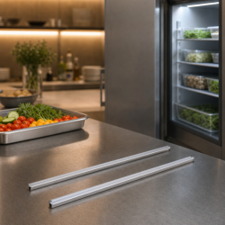 Pair of Slides 645 mm Refrigerated Cabinet 1400 L