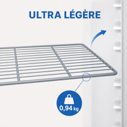 Grille pour Saladette 560 x 330 mm — Clayette Plastifiée