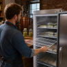 450x470 mm Shelf Negative Refrigerated Cabinet 200 L