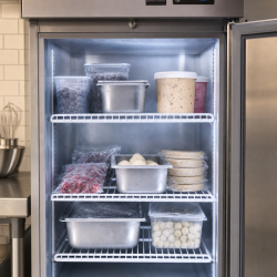 450x470 mm Shelf Negative Refrigerated Cabinet 200 L