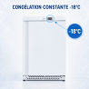 Mini Koelkast Negatief 170 L -18°C Wit