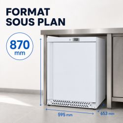 Mini Koelkast Negatief 170 L -18°C Wit