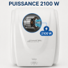 Professional Hand Dryer 2100 W ABS White — Drying 30 s