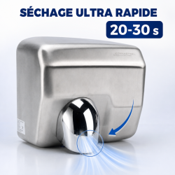 Automatische Handendroger met RVS Tuit 2300 W — 45 dB