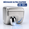Automatischer Händetrockner mit Edelstahl-Auslauf 2300 W — 45 dB
